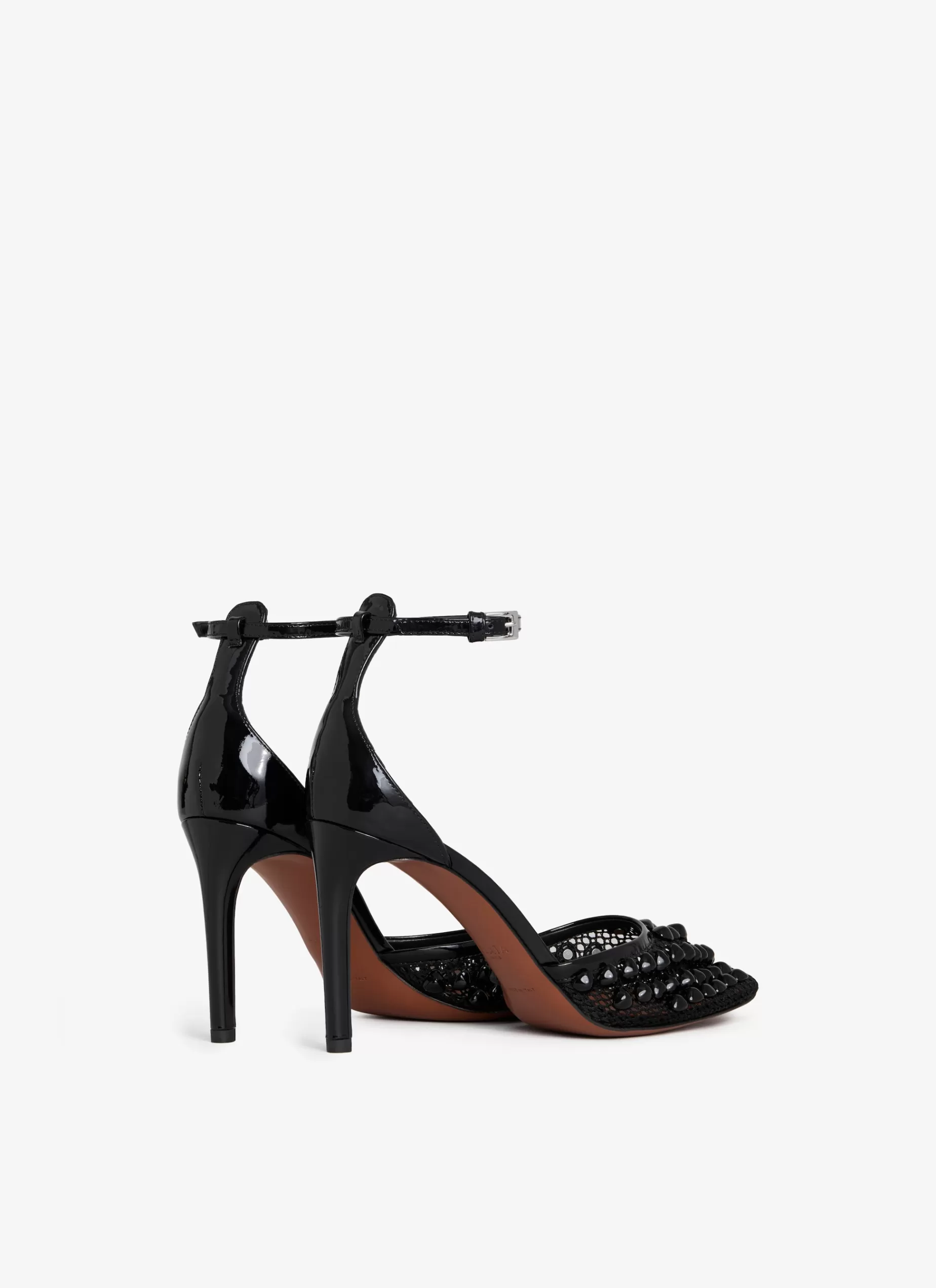 Alaïa PUMPS HIGHFISHNET MIT NIETEN< Sandalen