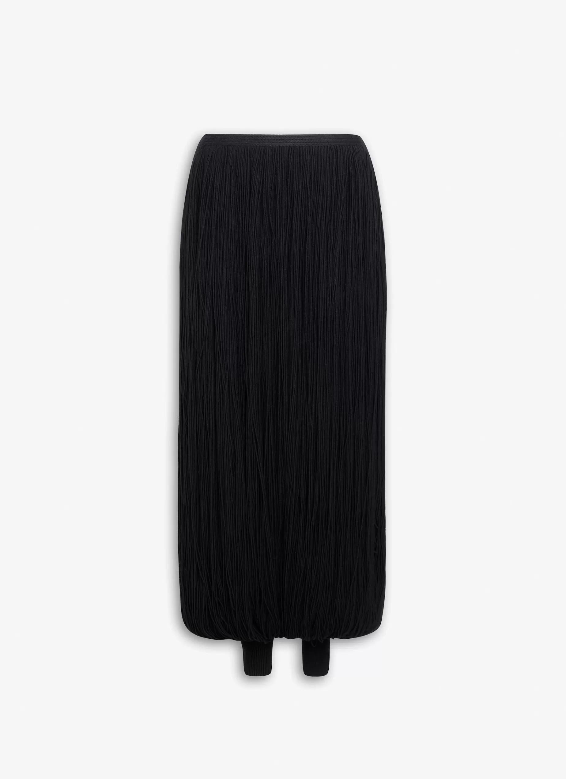 Alaïa RUNDE STRICKHOSE MIT FRANSEN< Strickwaren | Hosen & Shorts