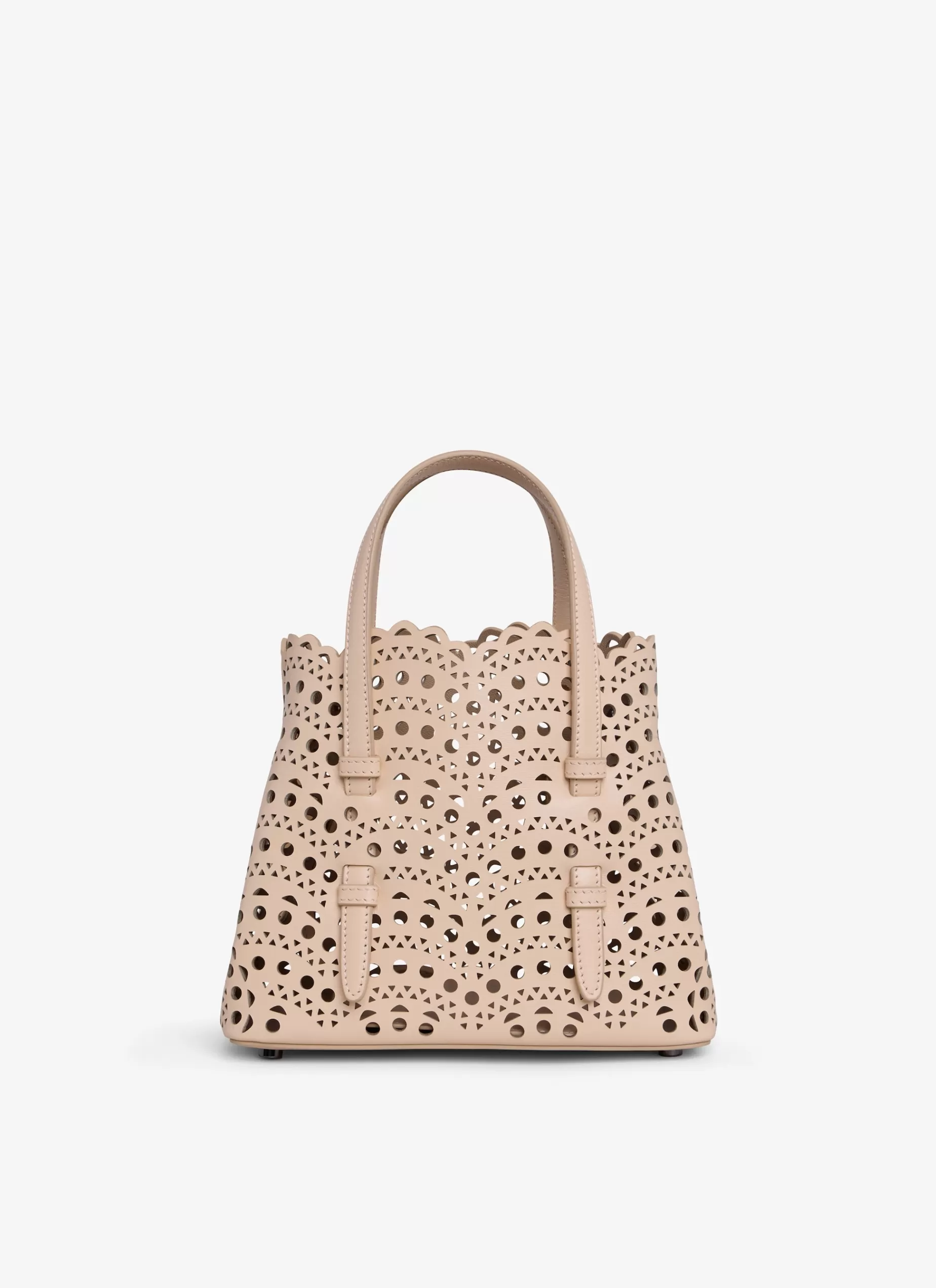 Alaïa TASCHE MINA 20 AUS KALBSLEDER MIT VIENNE-WELLENMUSTER< Kleine Taschen | Le Mina