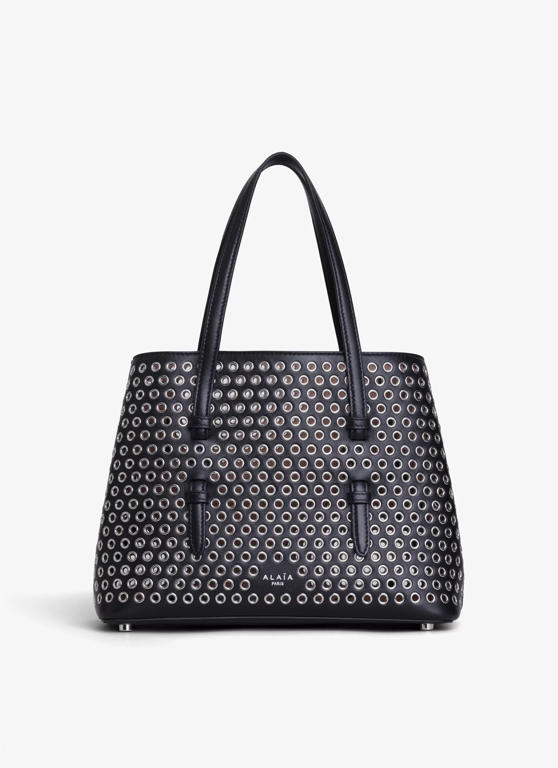 Alaïa TASCHE MINA 25 AUS KALBSLEDER MIT VIENNE-WELLENMUSTER< Handtaschen | Tote Bags